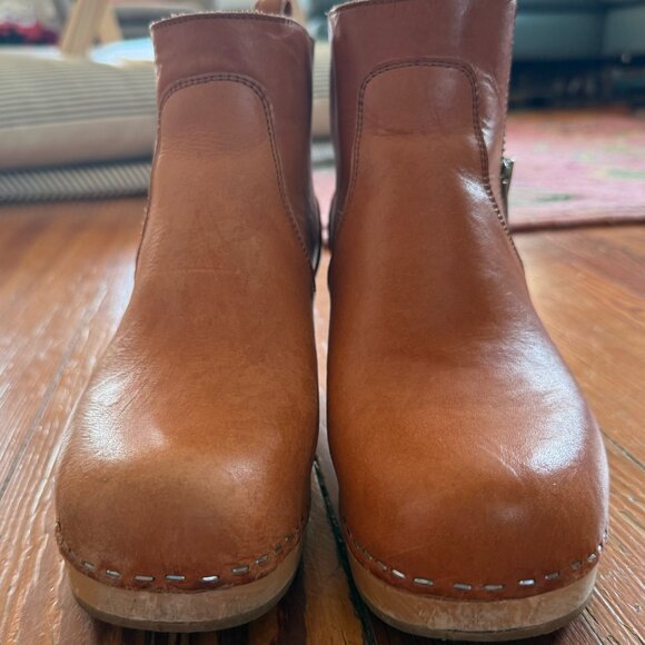 Swedish Hasbeens “Zip it Emy” leather boots. Size 39. - Picture 6 of 6